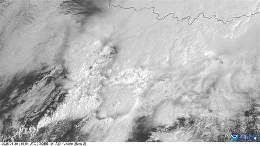 116K views · 1K reactions | NOAA's GOES East satellite captured imagery of a line of severe thunderstorms charging across North Texas yesterday. The storms brought high winds, hail, and reports of multiple tornadoes. | NOAA Satellite and Information Service | Facebook