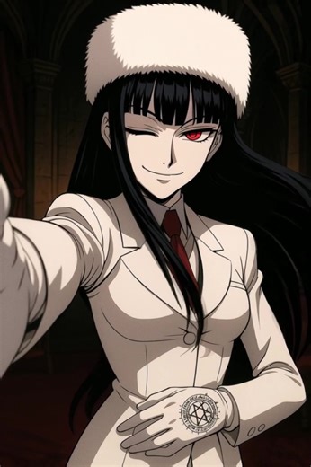 Hellsing OVA – Anime vs. Reality: Selfie Series