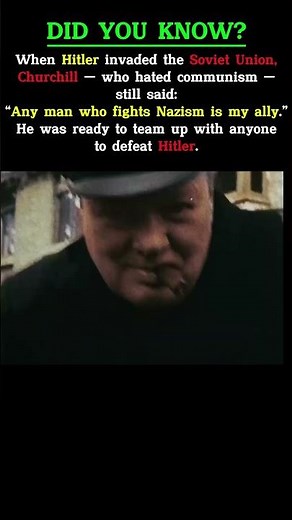 Why Churchill Supported Stalin After Hitler’s Invasion (1941) !!😳📜