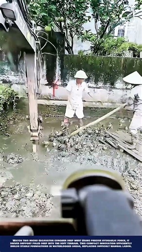 Excavator Drive Piling Machine Innovation for Foundation Reinforcement