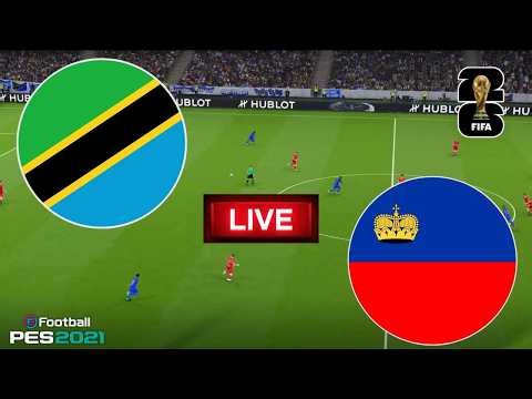 🔴Tanzania vs Liechtenstein LIVE 🔥 | FIFA Series 2026 | eFootball PES 2021 Gameplay