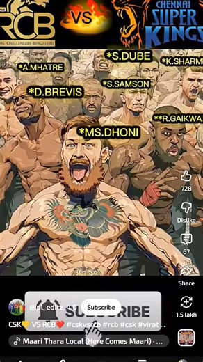 second match Rcb ⚡❤️❤️🦁⚡🔥💪💥