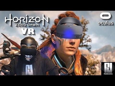 NEW Horizon Zero Dawn VR Mod (with FIRST PERSON MODE) is AWESOME! //Oculus Rift S // RTX 2070 Super