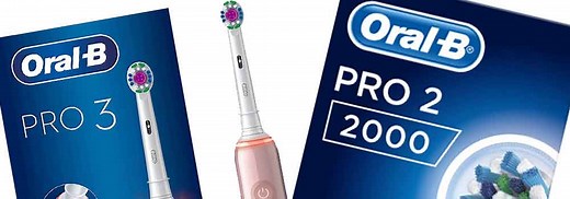Oral-B Pro 2 2000 vs Pro 3 3000 - Electric Teeth