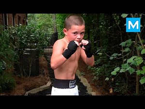 10-Year-Old Boxing Genius Javon Walton | Muscle Madness