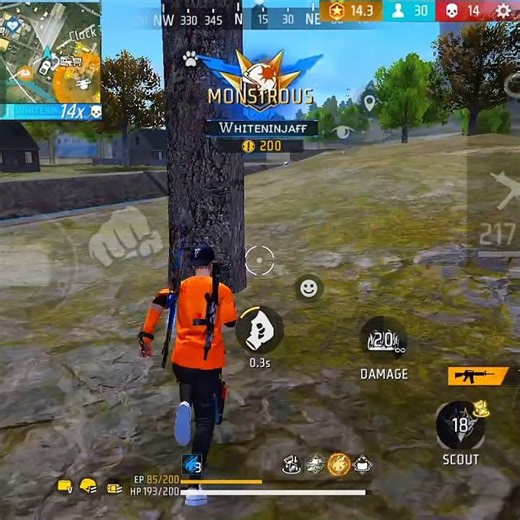 IMPOSSIBLE CLUTCH 😱 | FREE FIRE GAMEPLAY #shorts