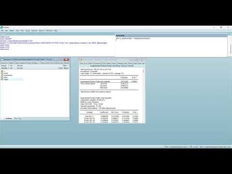 Correlogram | ADF Test | Stationary check | EViews | Time Series