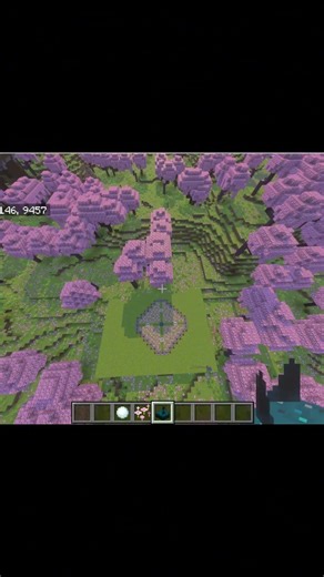 Satisfying Minecraft Redstone Art: Cherry Blossom Edition #Minecraft #shortsfeed #shorts #gaming