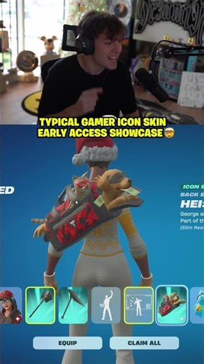 Clix's FIRST TIME using Typical Gamer's Icon skin🔥👀