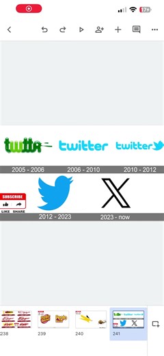 Twitter Logo History Updated #logo #logohistory