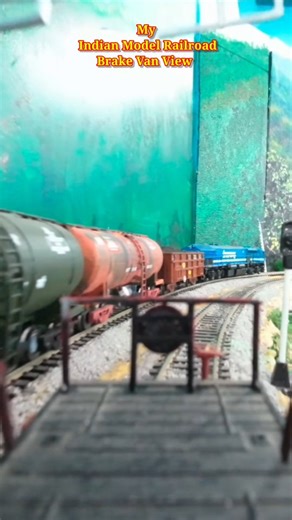 ASHIM SUTAR on Instagram: "Indian Railways HO Scale Model Train Brake Van Ride!!! 🔥🔥🔥 #reelitfeelit #indianrailways #hoscale #modeltrains #miniatureart #miniature"