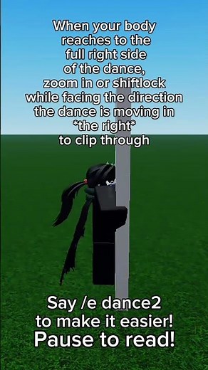 How to clip through walls in Roblox tutorial! #roblox #shorts