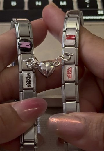 “Two bracelets, one connection. #charme #italiancharm #fypシ゚ #CharmeBracelet