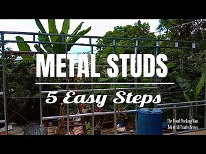 How to Install Metal Studs like a PRO!