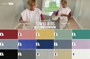 Adult Bibs | Extra Large Long Towel Bibs Adults | Elderly Special Needs Disabled Feeding | Shirt Protectors Clothing Protector | Feeding Bib - Etsy