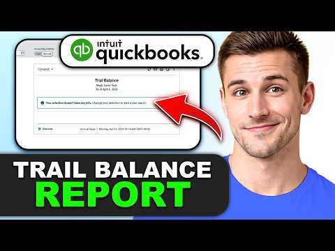 How to View a Trial Balance in QuickBooks Online in 2026