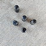 MuHize M12x1.25 Black Lug Nuts - Upgrade Wheel Lug Nut with 1 Key(2023 New), Closed End 6 Spline Nut Compatible with 1983-2014 Nissan, 1990-2014 Subaru, 1990-2013 Infiniti