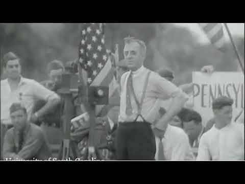General Smedley Butler Speaks to the Veterans Bonus Army, 1932