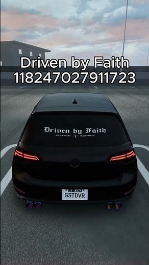 Best Window Decal IDs in Ghost Driver Roblox🔥