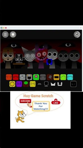 Sprunki in scratch game #games #gaming #sprunki #scratchgames