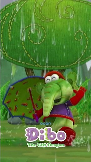 [Dibo The Gift Dragon] Elo dance moves on a rainy day ☔