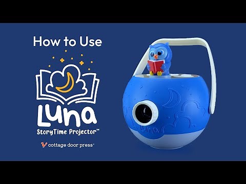 How To Use the Luna StoryTime Projector™ | Make Storytime Shine!