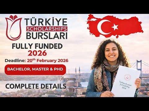 Turkey Burslari Scholarship 2026 🇹🇷 | Fully Funded Scholarship | No IELTS | Free Study in Turkey