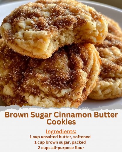 1.4M views · 4K reactions | Brown Sugar Cinnamon Butter Cookies...