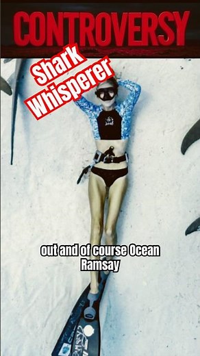 Ocean Ramsey Controversy Netflix Shark Whisperer #sharkwhisperer