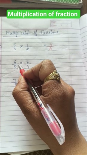 Multiplication of fraction #multiplicationtricks #maths #subscribe