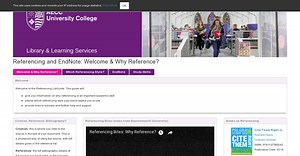 Library: Referencing: EndNote