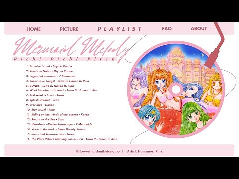 『 Playlist 』 Mermaid Melody Pichi Pichi Pitch