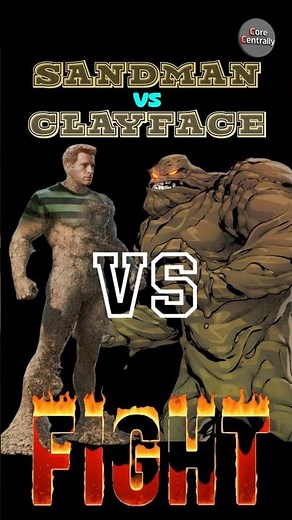 Sandman vs Clayface