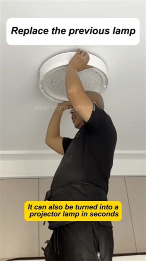 6.3K views · 24 reactions | The three-in-one projector lamp is a speaker, a lamp, and a projector. #lamp #light #led #smarthome #lightingdecor #homedecor #lightingdesign #lampdesign #interiordesign #lampfactory #ledstriplights #ledstrips #diy #installation #designer #architect #architecture #instagood #home #atmosphere #aleadhome #aleadlighting | Alead Lighting | Facebook