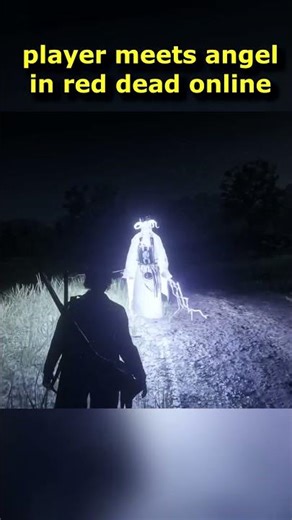 Player meets angel in red dead online...