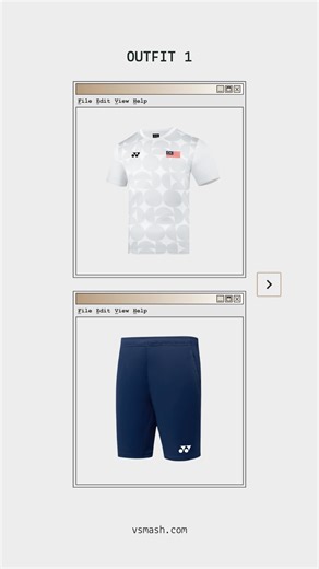 From court to casual 😎 Yonex apparel 👕easy to wear, easy to move, easy to style. YONEX WEAR https://vsmash.com/badminton-apparel/mens/mens-practice-wear #vsmash #weservethebest #yonex #apparel #cny | Vsmash Sports