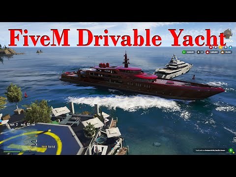 Gta V FiveM Drivable Yacht