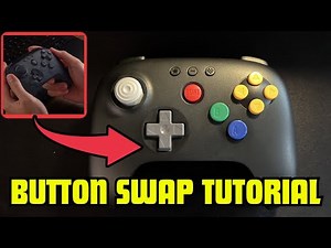 How to Swap Buttons on 8BitDo N64 Controller | Installation Tutorial Guide