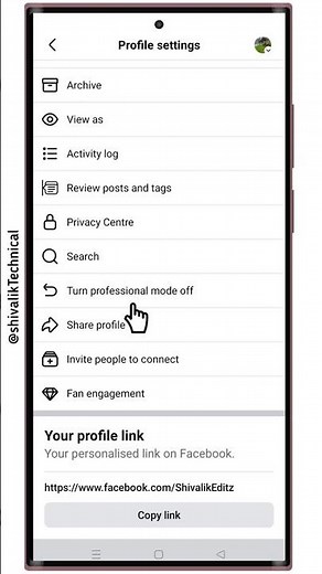 How To Turn Off Professional Dashboard in Facebook | Turn off Professional Mode in Facebook #fb