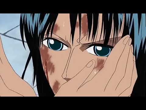 one piece - nico robin vs spandam