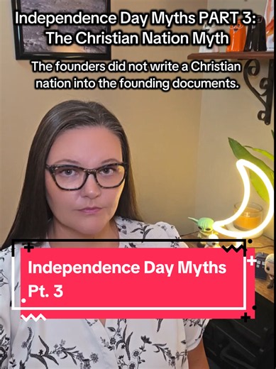 Independence Day Myths Pt. 3: The Constitution never mentions God, and the Senate ratified a treaty saying the government wasn't founded on Christianity. Read the documents. #AcademicDissent #CiteYourSources #ChurchAndState #AmericanHistory #4thOfJuly Sources: U.S. Constitution, Article VI Treaty of Tripoli (1797), Article 11 Thomas Jefferson,