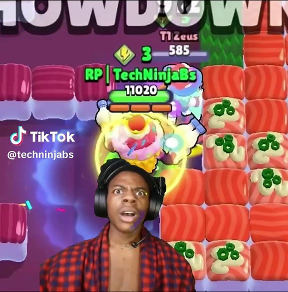 Did I scared you? #brawlstars #techninja #fyp