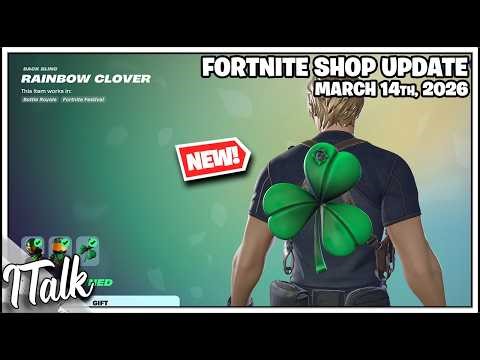 Fortnite Shop ST. PATRICK'S DAY SHOP! [March 14th, 2026] (Fortnite Chapter 7)