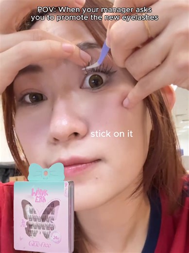 Glue-free cluster eyelashes #glamfixmalaysia #glamfixmy #glamfixeyelashcurler #glamfix