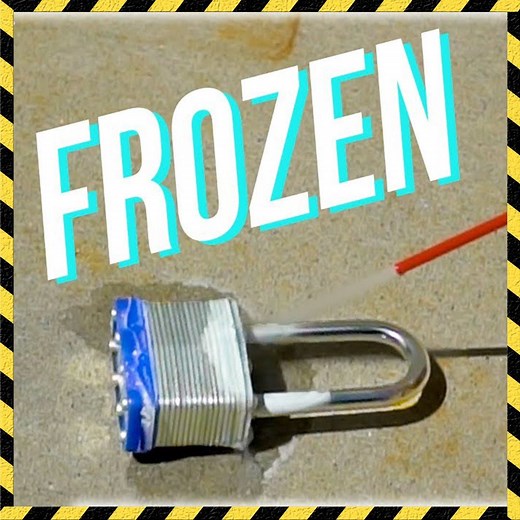435K views · 502 reactions | Can compressed air FREEZE a LOCK? | The King of Random | Facebook