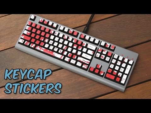 Mechanical Keyboard Key Cap Decals/Stickers - Review