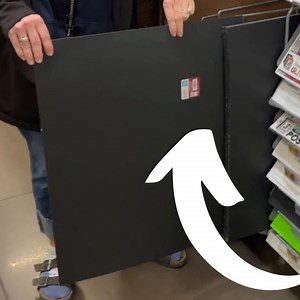 Grab some posterboard and trash bags for this storage idea! | Hometalk