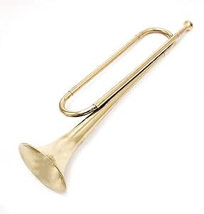 Retro B Flat Bugle Trumpet School Band Cavalry Beginner Orchestra New Party Gift Musical Instrument Parts