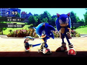 Unleashed Vs. Frontiers Sonic Animations...