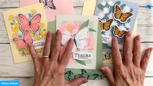 Today I'll be making cards using the Butterfly Garden Kit. When you make a purchase from me in March I'll send you a 12 project tutorial including measurements, pictures and videos featuring the Cute as a Bug Suite. My team receive it FREE each month! � Let’s Get Creative Together! � � Want a FREE 12-page Tutorial PDF?�Sign up for my newsletter and it’s yours! � Check Out My Classes�� From beginner to advanced – something for everyone!�� https://linktr.ee/Stampcrazywithalison � Purchase PDF Tuto